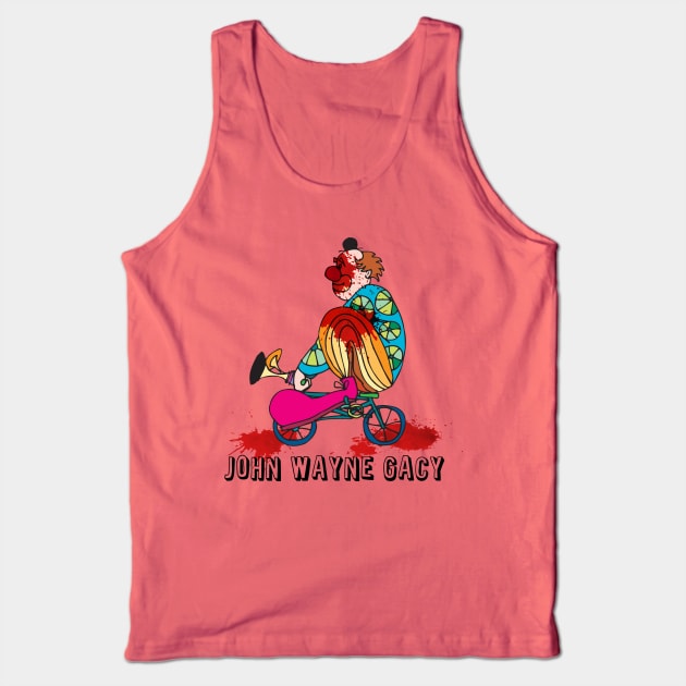 JOHN WAYNE GACY Tank Top by theanomalius_merch